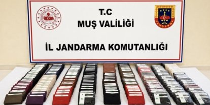 Muş’ta 825 bin TL değerinde sahte marka ürün ele geçirildi
