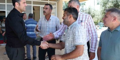 Beşikçi, Huzurkent’te 5 mahalle muhtarı ve vatandaşlarla buluştu