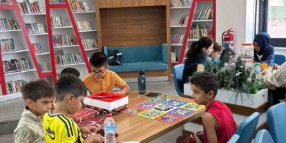 Aydın’da çocuklar zeka oyunlarıyla hem düşündü hem eğlendi