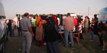 Çarşamba’da 350 mevsimlik tarım işçisine sağlık taraması