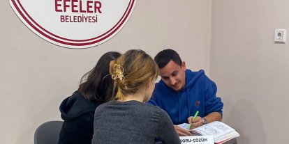 Efeler Belediyesi’nden sınavlar hazırlanan gençlere ücretsiz destek