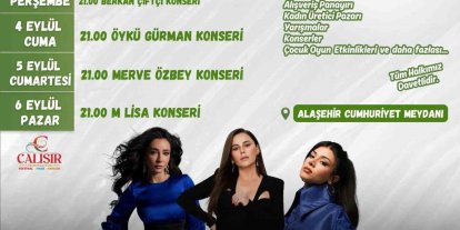 Alaşehir’de festival coşkusu başlıyor