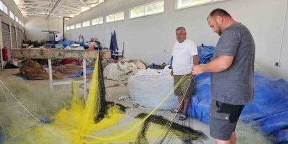 Zonguldaklı balıkçıların yeni sezon öncesi hazırlıklarını tamamladı