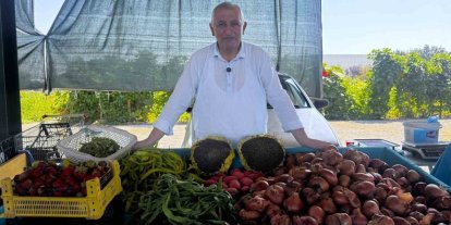 Doğal Ürünler Bahçesi Pazarı, organik gıdayı vatandaşlara sunmaya devam ediyor