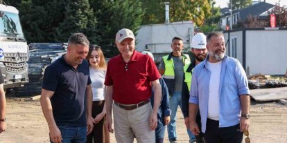 Cedidiye Kent Meydanı ve 19 Mayıs Spor Kampüsü inşaatında sona doğru