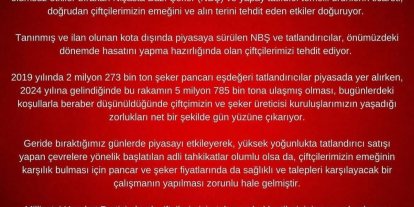 İsmail Özdemir: "MHP olarak çiftçilerimizin talep ve beklentilerinin yanında olmaya devam edeceğiz"