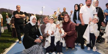 Erzincan’da sünnet şöleni geleneği bu yıl da sürdü