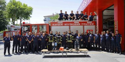 Kayseri İtfaiyesi’nin teknolojik ve teknik kapasitesi güçleniyor