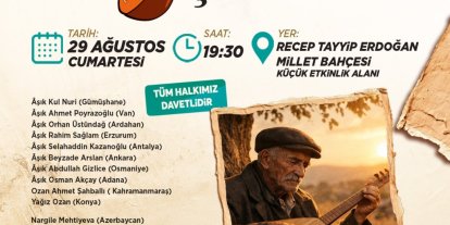 Büyükşehir ile Türk dünyasının aşık geleneği buluşuyor