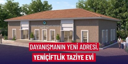 Yeniçiftlik’e taziye evi: Çalışmalar yüzde 70 tamamlandı