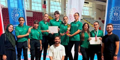 Körfezli genç karateci Türkiye üçüncüsü oldu