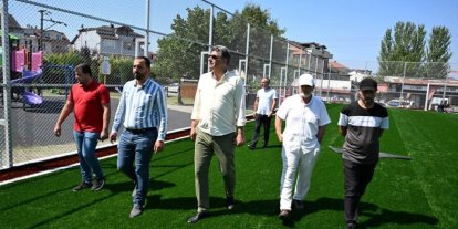 Kartepe’ye iki yeni halı saha