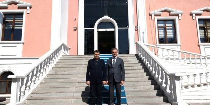 Vasip Şahin Erzurum’da