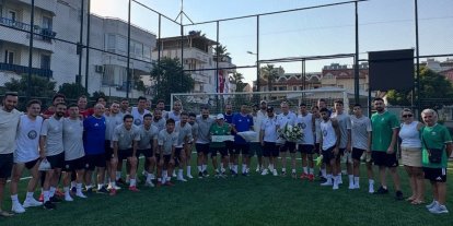 Marmaris Belediyespor sezon öncesi ilk antrenmanına çıktı