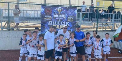 Bilecik CUP U12 Turnuvasının şampiyonu Balkan Termik Spor Kulübü oldu