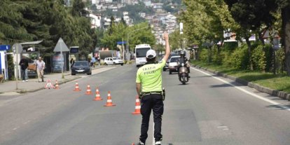 Ordu’da trafik denetimleri: Bir haftada 16 binden fazla araç ve sürücü denetlendi