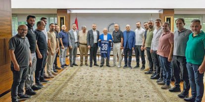 Başkan Büyükkılıç, Erciyes 38 FK yönetimini ağırladı