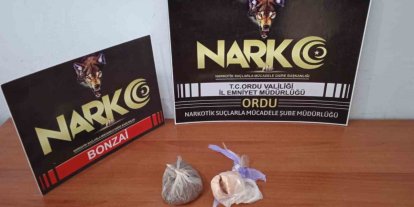 Ordu’da uyuşturucu madde ile yakalanan şüpheli tutuklandı
