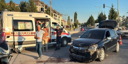 Tavşanlı’da trafik kazası, 1 yaralı