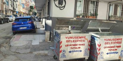 Yunusemre’de eski konteynerlere ‘yeniden hayat’ veriliyor