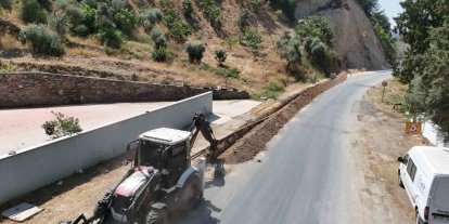 Sultanhisar’ın kaynak suyu hatları yenileniyor