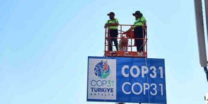 Antalya’nın yolları COP31 İklim Zirvesi’ne hazırlanıyor