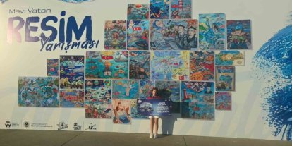 Hataylı minik ressam TEKNOFEST Mavi Vatan’da elde ettiği başarıyla gururlandırdı