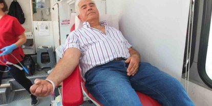 Burhaniye’de aşırı sıcaklar kan bağışını olumsuz etkiledi