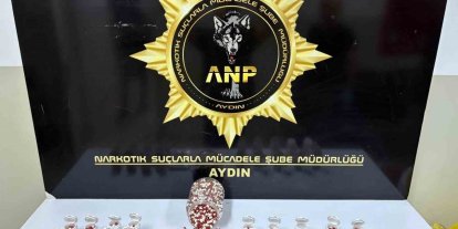 Aydın’da uyuşturucu operasyonu: 2 bin 456 sentetik ecza ele geçirildi