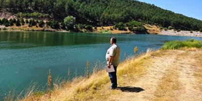Emet Konuş Göleti’nde su ürünleri denetimi