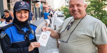 Sinop’ta polis, vatandaşları bilgilendirdi