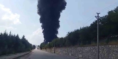 Elazığ’da fabrika yangını: Bölgeye çok sayıda ekip gönderildi