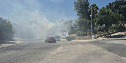 Bodrum’daki yangın büyümeden söndürüldü