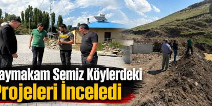 Selim’de KÖYDES Çalışmaları Yerinde İncelendi