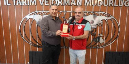 Manisa Tarım ve Orman Müdürlüğünde iki isim yeni görev yerlerine uğurlandı