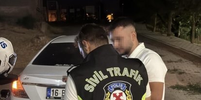 ’Dur’ ihtarına uymayan 19 yaşındaki alkollü sürücüye 202 bin TL ceza
