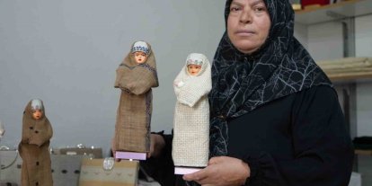 Bayburt’un tescilli ehramı oyuncak bebekleri süslüyor: Kültürel miras gelecek nesillere taşınıyor