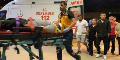 Kavgada şişeyle yaralandı, tüfeğiyle geri dönüp ateş açtı: 2 yaralı