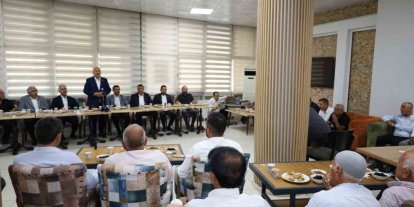 Kahta’da muhtarlarla istişare toplantısı yapıldı