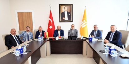 Romanya-Türkiye Ticaret ve Sanayi Odasından İnönü Üniversitesi’ne iş birliği ziyareti