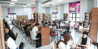 Elazığ’da yılın ilk 6 ayında, 35 bin öğrenci kütüphanelerde ders çalıştı