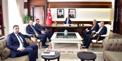Aydın Valisi Varol, adli teşkilat yöneticilerini kabul etti
