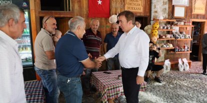 Vali Aydoğdu, Kemaliye’de Apçağa köyünü ziyaret etti