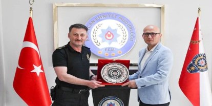 Albay Aslan’dan veda ziyareti