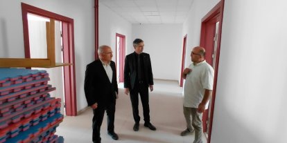 Bayburt’ta taşınması tamamlanan okullar ziyaret edildi