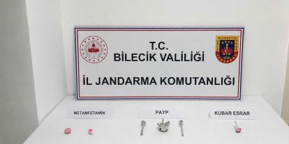 Eskişehir’den aldığı uyuşturucuyla Bilecik’e gelirken yakalandı
