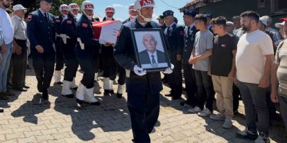Simav’da Kıbrıs gazisi Nazlım Abay son yolculuğuna uğurlandı