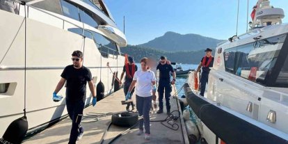 Fethiye ve Marmaris’te denizden 3 kişiye tıbbi tahliye