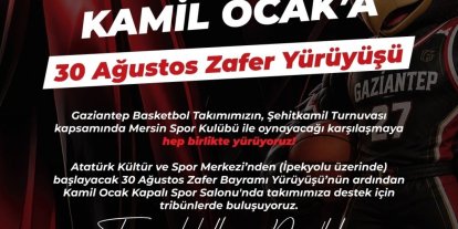 Başkan Yılmaz’dan, Gaziantep Basketbol’a destek daveti