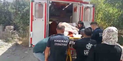 140 kiloluk hasta için itfaiye ekipleri seferber oldu